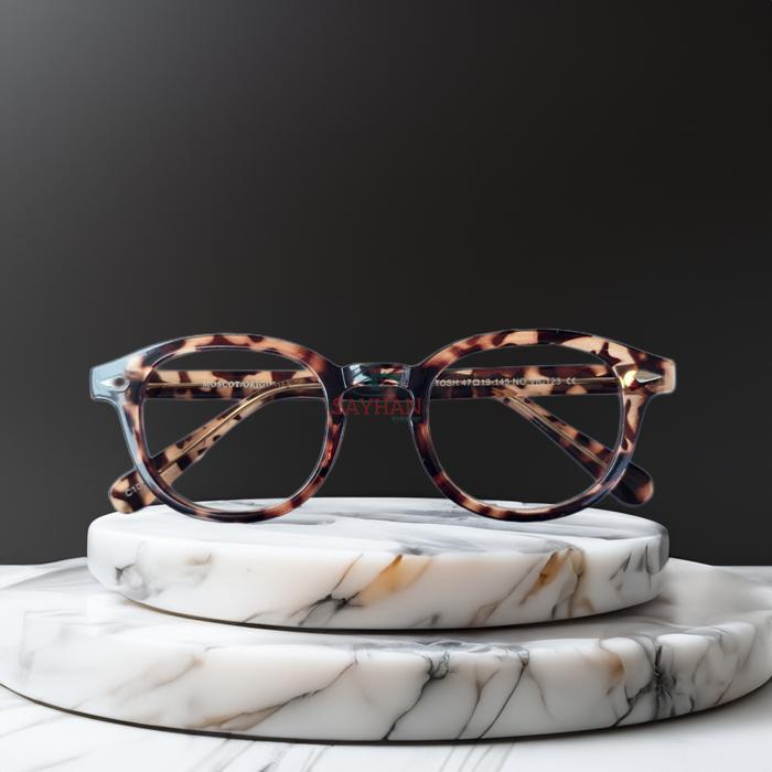 Gambar FRAME KACAMATA PRIA MOSCOT LEMTOSH 123 √ KACAMATA PHOTOCROMIC √ FRAME KACAMATA PRIA √ KACAMATA ANTIRADIASI PRIA - Leopard, F+ SUPERSINE dari Sayhan.Eyewear undefined Tokopedia