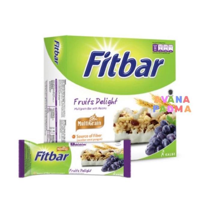 Gambar FITBAR MULTIGRAIN 1 BOX (12 PCS) (4 VARIAN RASA) - Fruit Delight, 1 Box (12 pcs) dari Nayama Onshop undefined Tokopedia
