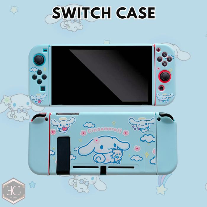 Gambar Nintendo Switch V1 V2 Oled Case Pouch Bag Accessories CInnamoroll Lucu - V1&V2 Case dari En Case undefined Tokopedia