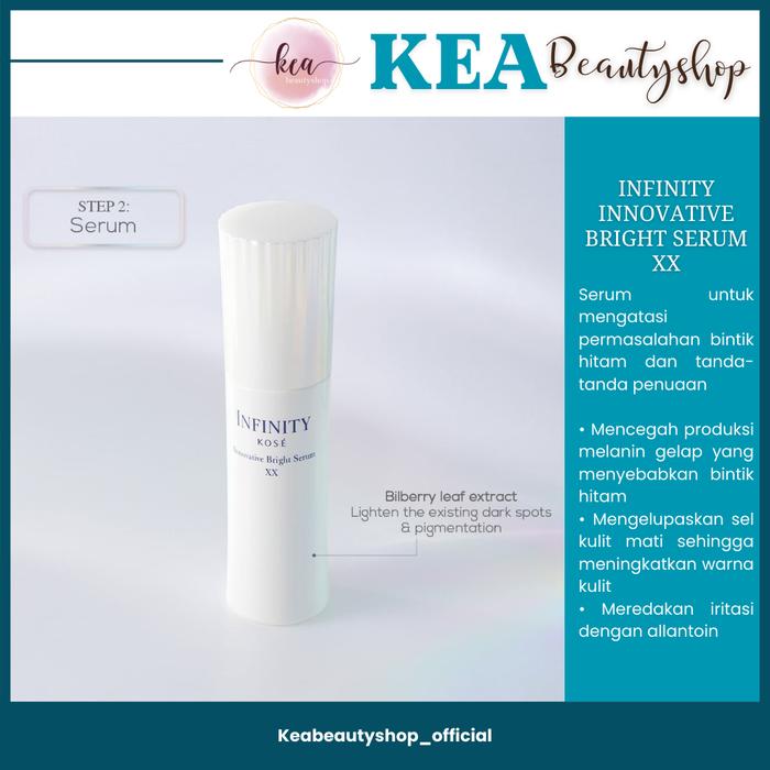 Jual NEW KOSE INFINITY INNOVATIVE BRIGHT SERUM XX 40ML [NEW 