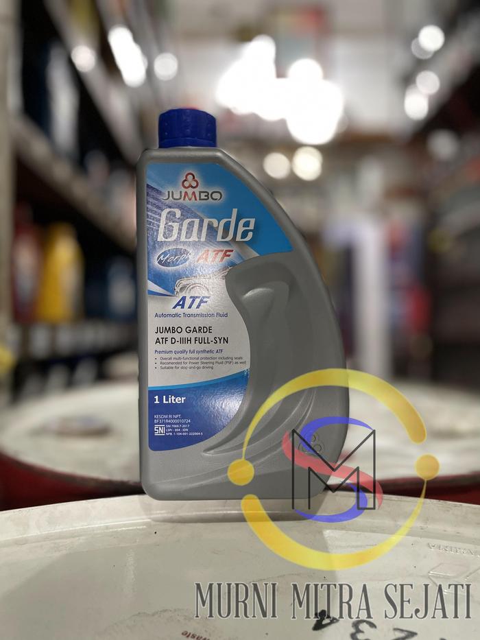 Gambar Jumbo Garde ATF Premium Full Synthetic D-IIIH Dexron-III H Dex 3 PSF Power Steering Fluid Oli Transmisi Otomatis 1 L dari Murni Mitra Sejati undefined Tokopedia