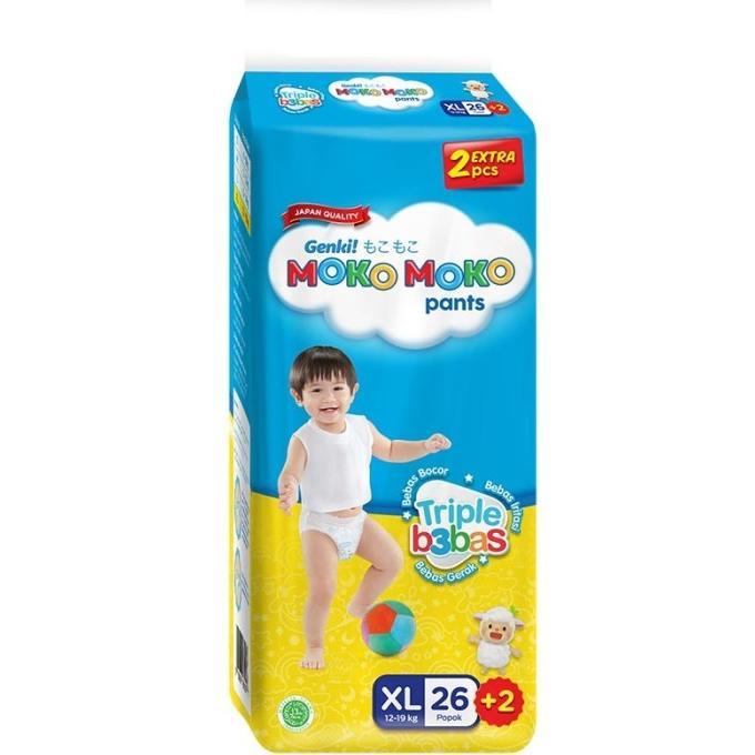 Gambar Diskon! Genki Moko Moko Pants 26+2'S Xl dari kebaysupeshop undefined Tokopedia