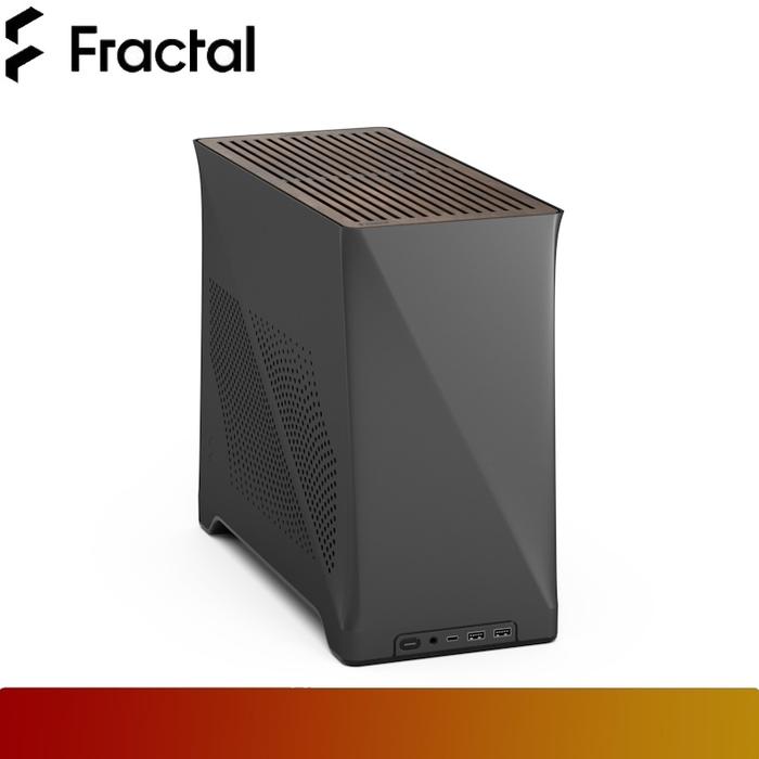 Gambar FRACTAL DESIGN Era 2 | Evolution of Our Iconic Small Form Factor Case - Charcoal Grey dari Nano Komputer undefined Tokopedia