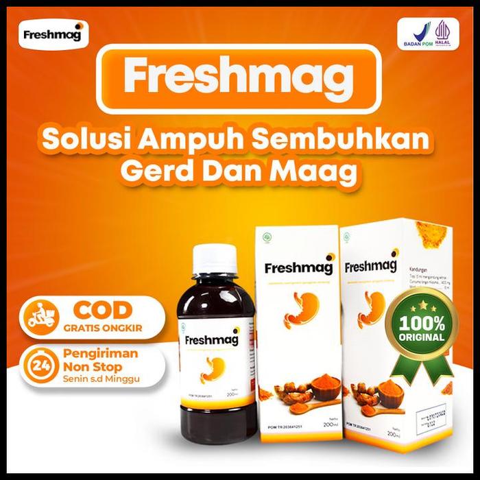 Gambar Freshmag Madu Herbal Sembuhkan Asam Lambung Maag Kronis Gerd Best Seller - 3 BOX dari emonus undefined Tokopedia