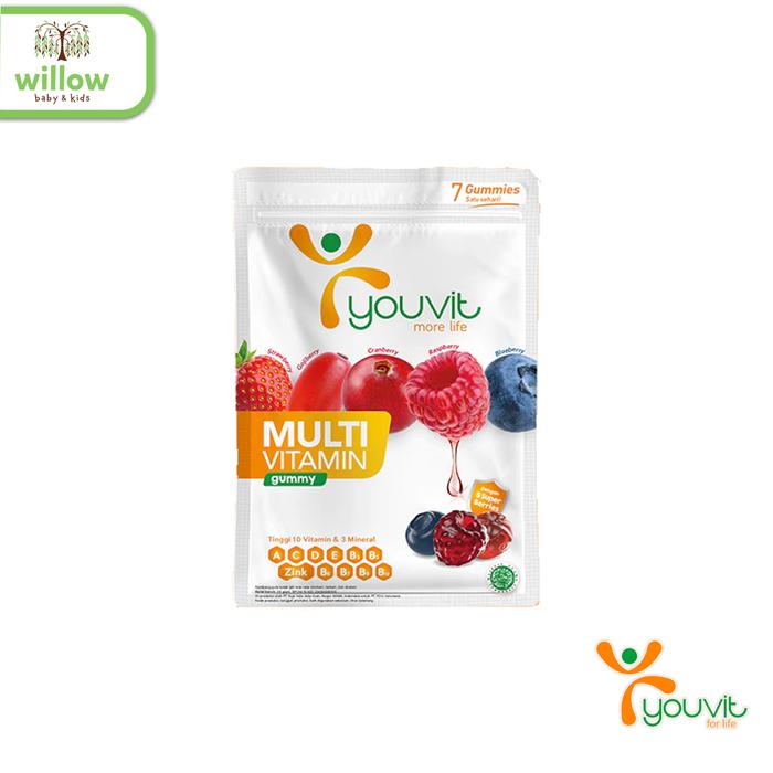 Gambar Vitamin - Youvit Multivitamin Dewasa - 7 Days dari Willowbabyshop undefined Tokopedia