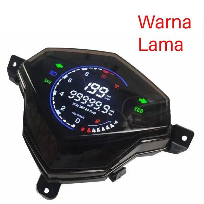 Gambar Speedometer Digital LED Yamaha Mio M3 Mio Gear 125 Mio Z PNP Indikator Ampere Bensin Kilometer Rpm Takometer Sein Digi - Warna Lama dari Rumixx_NEW undefined Tokopedia