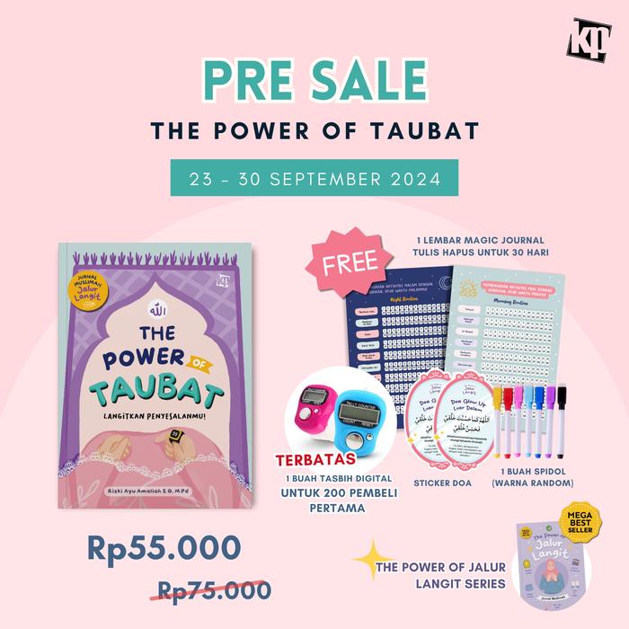 Gambar The Power of Taubat - Rizki Ayu Amaliah dari Tukubooks Group undefined Tokopedia