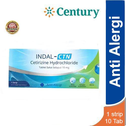 Gambar Indal CTN 10 Tablet / OTC / OBAT ALERGI dari Apotik Century undefined Tokopedia