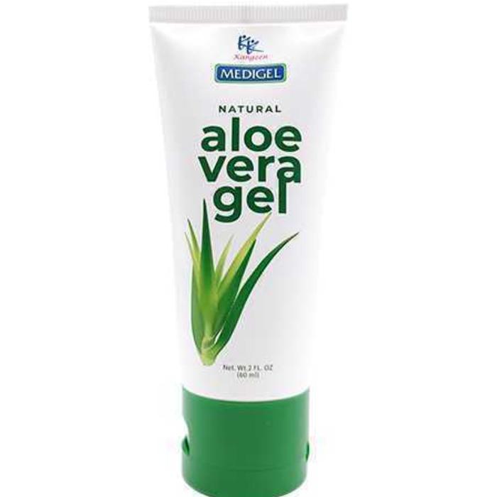Gambar Medigel Natural Aloe Vera gel 60/40gr untuk pelembab wajah - tube 60ml dari healtbeautycare2 undefined Tokopedia