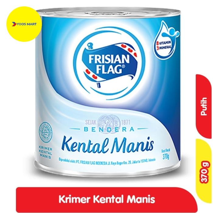 Gambar FRISIAN FLAG Kental Manis Putih 370 g dari Yoos Mart undefined Tokopedia
