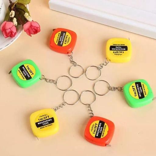 Gambar Meteran Mini Portable 1M Gantungan Kunci Meteran Alat Ukur Multifungsi | Time dari Time.24Clock undefined Tokopedia