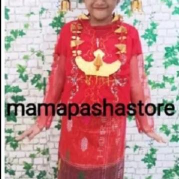 Gambar baju adat Karo anak komplit - cewe, TK SD 1/2 dari Rerezeze online shop undefined Tokopedia