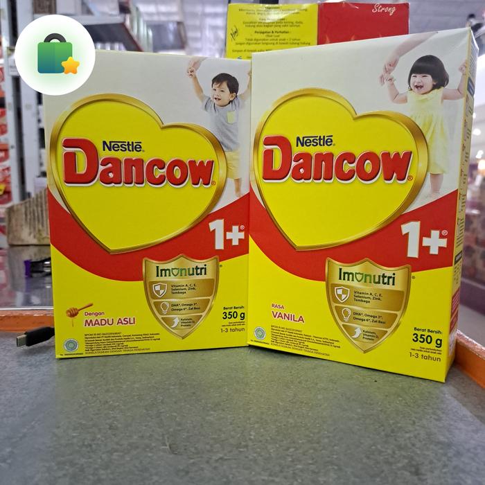 Gambar Dancow 1+ madu 350gr usia 1 sampai 1 tahun - Honey dari mgshop2025 undefined Tokopedia