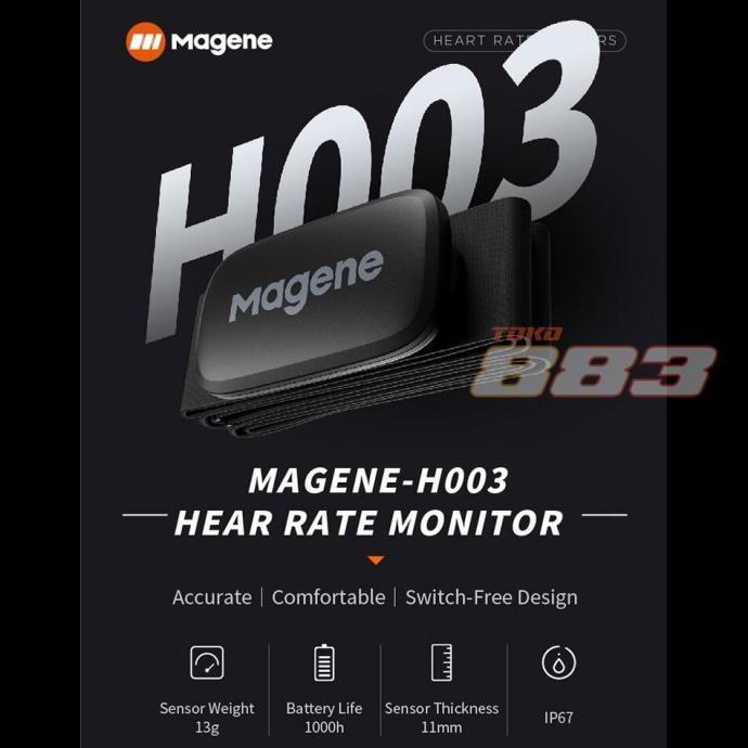 Jual MAGENE H64 HEART RATE SENSOR MONITOR DUAL MODE BLUETOOTH