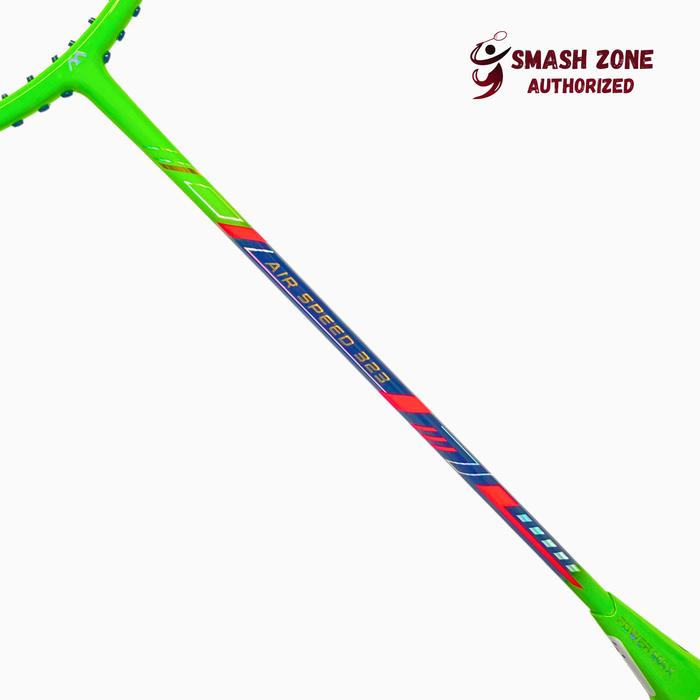 Gambar Raket Badminton POWER MAX Air Speed 323 Original Limited Edition 4U 36 LBS High Modulus Graphite - Green dari Smash Point undefined Tokopedia