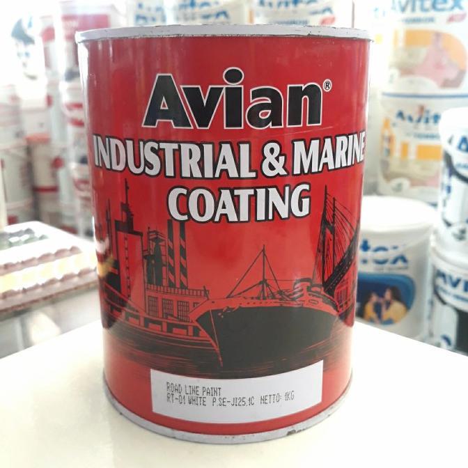 Gambar Termurah Cat Avian Industrial dan Marine Coating / Cat Jalan / Cat Kapal 1 KG - Hitam dari DETONATORR undefined Tokopedia