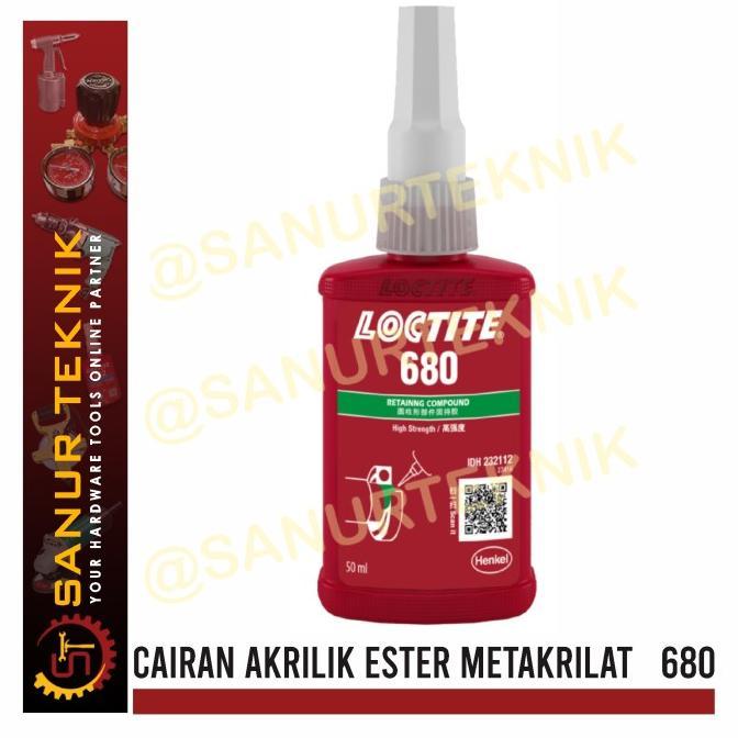 Gambar LOCTITE 680 RETAINING COMPOUND CAIRAN AKRILIK ESTER METAKRILAT 50ML MURAH! dari Wenai_tokko undefined Tokopedia