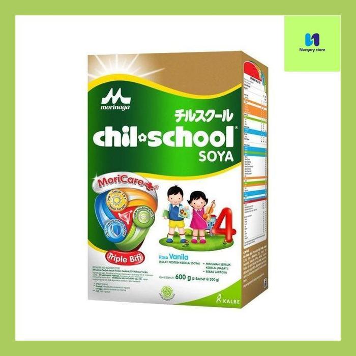 Gambar Nurqo// Chilschool Soya Vanilla 600Gr - Morinaga Chil School Soya - VANILLA dari Nurqory store undefined Tokopedia