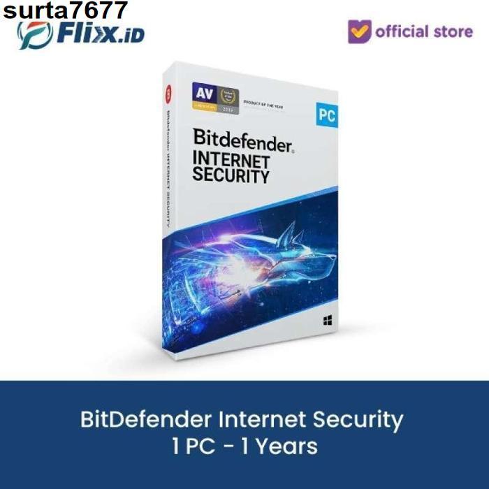 Gambar BITDEFENDER Internet Security - 3PC - 1 YEARS dari surta7677 undefined Tokopedia