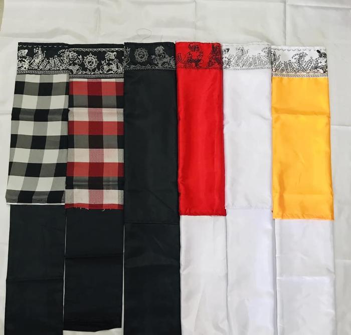 Gambar WASTRA PELINGGIH PELES PELES - 3 Meter, Putih Putih  dari UD MERTA SARI KAMASAN undefined Tokopedia
