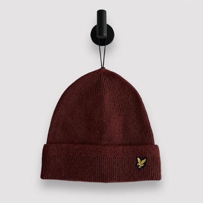 Gambar Diskon Lyle And Scott Racked Rib Beanie Hat Rust Original - Rust, OS dari ivvaa undefined Tokopedia