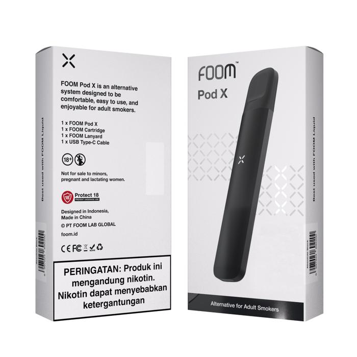 Gambar Foom Pod X - Device [All Colour] - Hitam dari FOOM LAB GLOBAL undefined Tokopedia