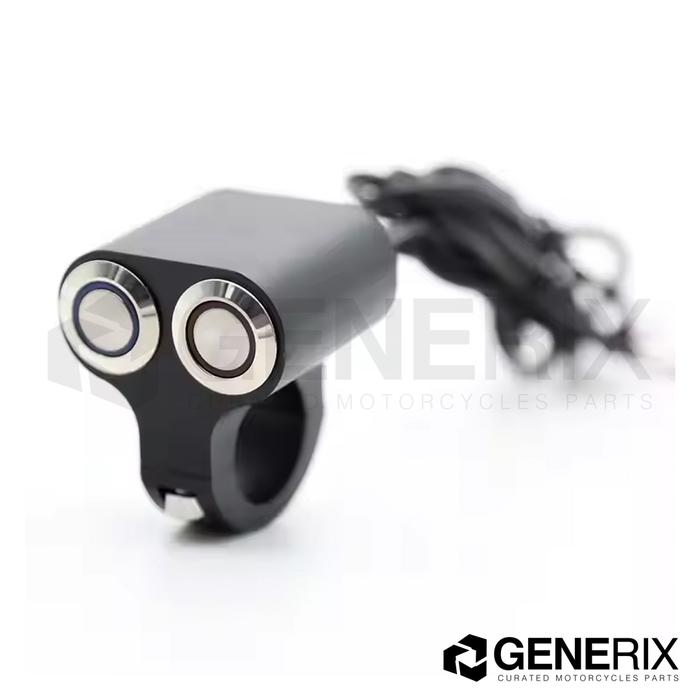 Gambar GENERIX - SAKLAR SWITCH ON OFF MOTOR UNIVERSAL - Hitam dari CUSTOMKIT undefined Tokopedia