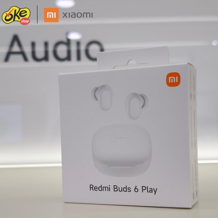 Gambar Xiaomi Redmi Buds 6 Play - Original Garansi Resmi Xiaomi Indonesia - Putih dari OkeShop TSM Bandung undefined Tokopedia