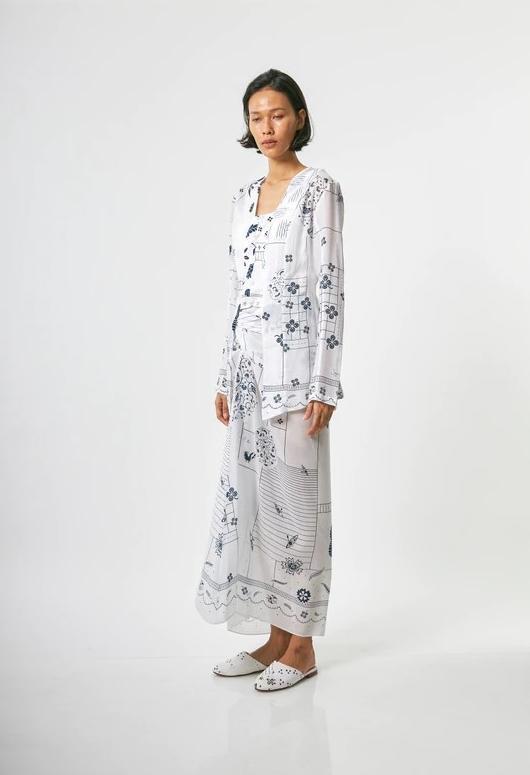 Gambar Terlaris Kebaya Sundari Sejauh Mata Memandang Tencel & Linen Organic Material - Tencel dari babyshopcollect undefined Tokopedia