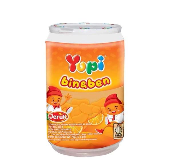 Gambar Yupi Calci bean / BinBen 70 gram ( botol ) dari KPSB MALL undefined Tokopedia