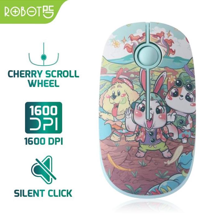 Gambar Robot Mouse Wireless M330 Silent - character - Safari dari specialdealshop undefined Tokopedia