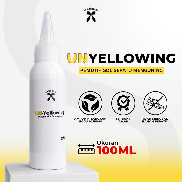Gambar Unyellowing - Pemutih Midsole Sole Sepatu Kuning Rubber Yellowing Menguning Pembersih Cleaner Putih | Summer Shoes Care - Un-yellow100ml, 100ml dari Summer Shoes Care undefined Tokopedia