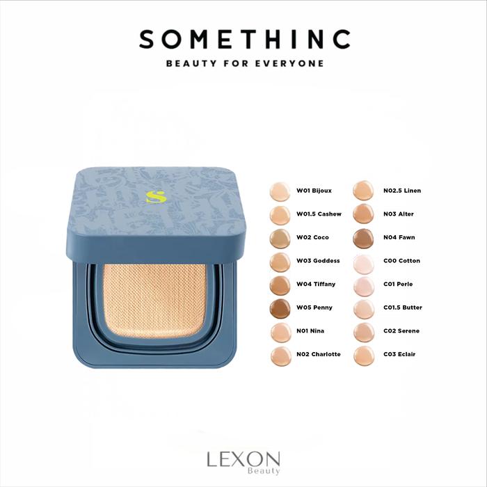 Gambar [Somethinc] Hooman UV Cushion Cover SPF35 PA++++ - N02 Charlotte dari Lexon Beauty undefined Tokopedia