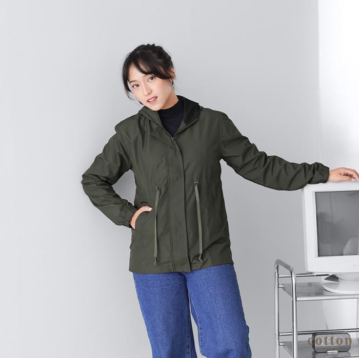 Gambar Cotton Inch - Morena Parka Jacket - Army, XXL dari COTTON INSTYLE OFFICIAL SHOP undefined Tokopedia