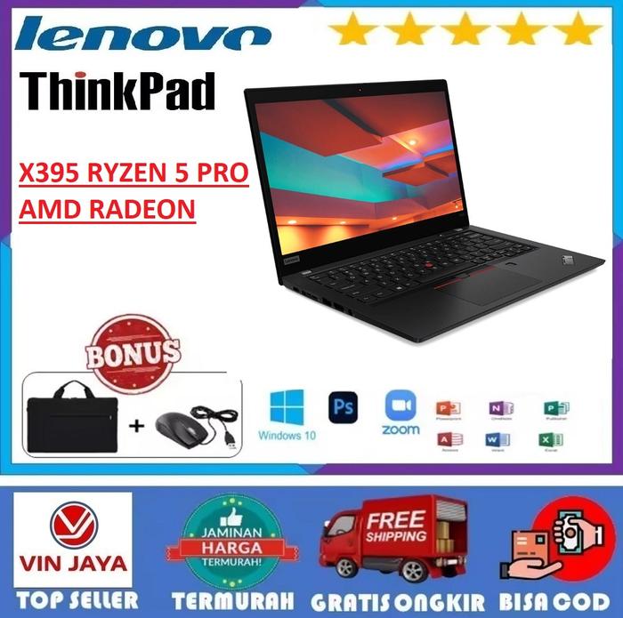Jual Lapto Lenovo Thinkpad X395 AMD Ryzen 5 Pro touchscreen Ram