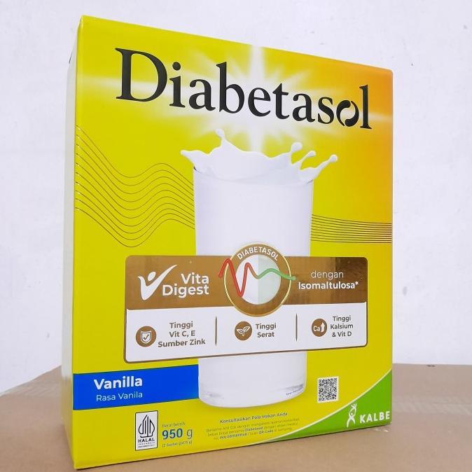 Gambar Susu Diabetasol 1Kg vanilla coklat - vanilla 950g dari marpuah085 undefined Tokopedia