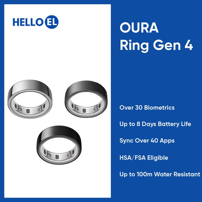 Oura ring3 シルバー サイズ8（【レビュー】スマートリング「Oura Ring  