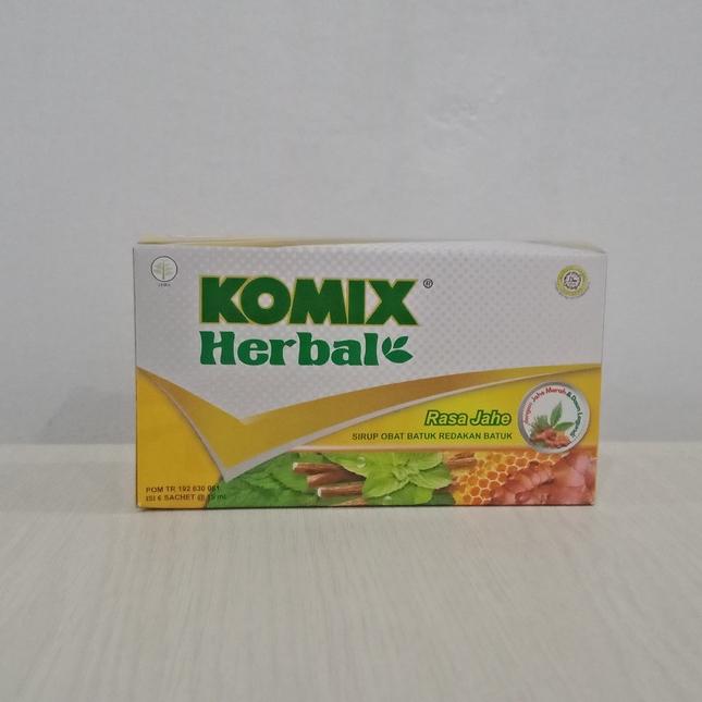 Gambar Komix Herbal Rasa Jahe 15ml (per Box) dari farmavit undefined Tokopedia