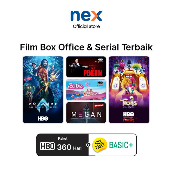 Promo Nex Parabola Paket HBO 360 Hari Cicil 0% 3x Kota
