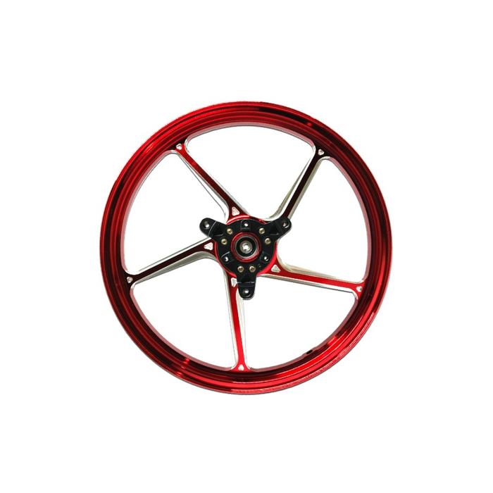 Gambar VND Velg Racing Tipe AK 55 Ukuran 160 185 Ring 17 Motor Nmax Old 155 Set Depan Belakang Original - RED dari BOSTOKOTOP undefined Tokopedia