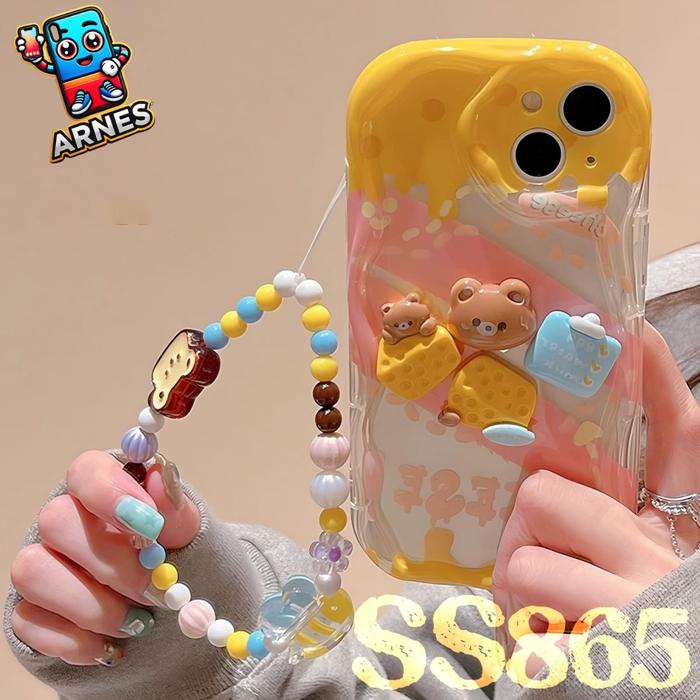 Gambar Casing Tecno softcase 3D cheese bear lanyard for case tecno Spark GO spark 8 spark 9C Tecno pop 9 spark 10 4G 10c spark 10 pro spark 20 pro plus camon 20 4G camon 30 pro 5G Nova 6 - SS865, CAMON 30 PRO 5G dari Arnes Store undefined Tokopedia