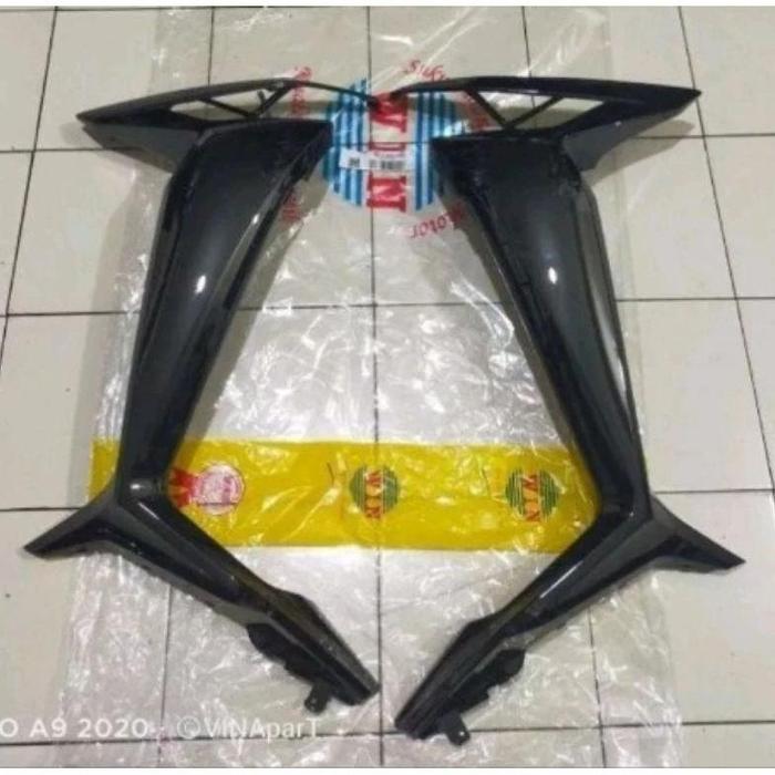 Gambar Terlaris sayap tebeng kap samping Supra x 125 fi injeksi tahun 2014 sampai sekarang hitam putih merah k41 - Hitam win dari MARINA SPAREPART undefined Tokopedia