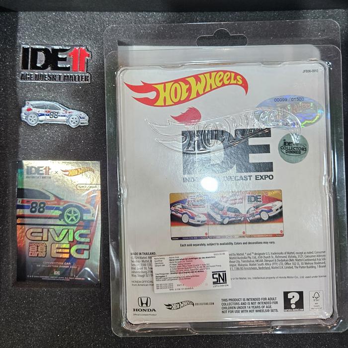 ホットウィール インドネシアコンベンション シビック EG6 IDE限定
