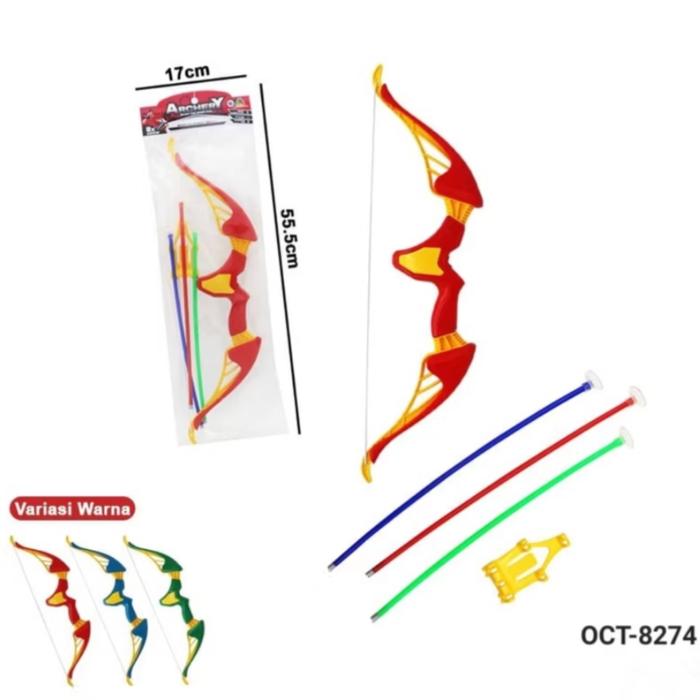 Gambar Archery Mainan Anak Panahan Tembak Shooting Game Memanah Target 8274 - OCT8274 dari Maya LF undefined Tokopedia