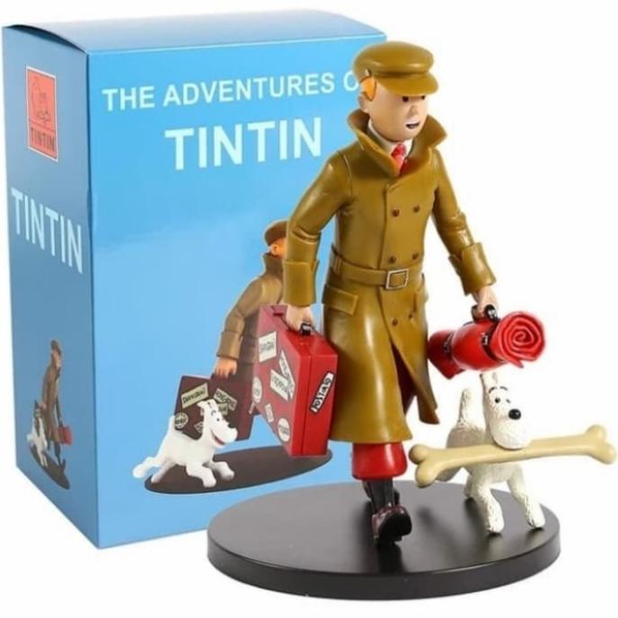 Gambar THE ADVENTURE OF TINTIN SERIES ACTION FIGURE - Seri#D dari Alcess Fort undefined Tokopedia
