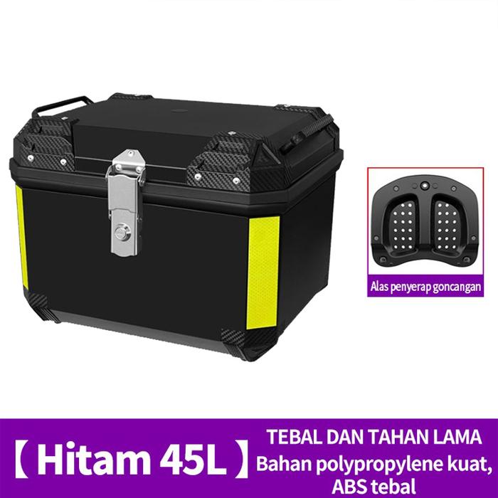 Gambar Sepeda Motor Top Box Bagasi 45L / Box Motor berkapasitas besar - 45L dari eBuy Indonesia undefined Tokopedia