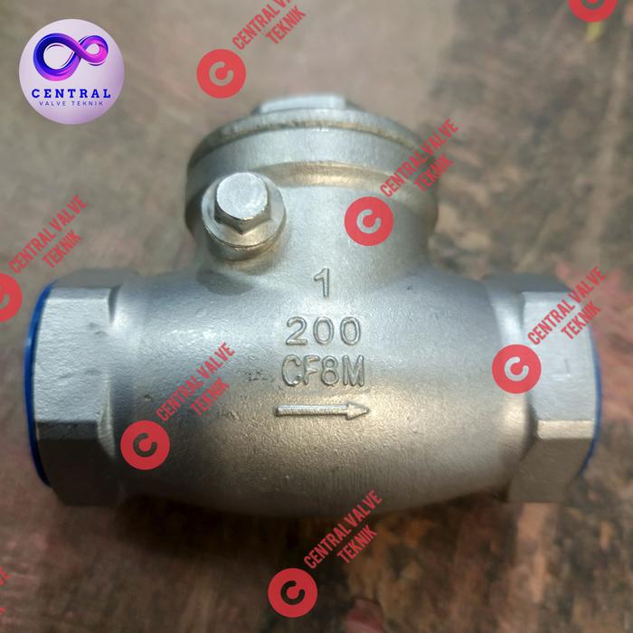 Pangaea Tech Universal Check Valve 1 Inch - Stainless Backflow - View #2
