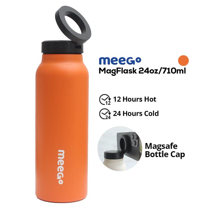 Gambar Meego MagFlask 24oz Colorful Series - Tumbler dengan Tutup Magsafe untuk Selfie - Tripod Tumbler - Sunburst Spark dari Meego Store undefined Tokopedia