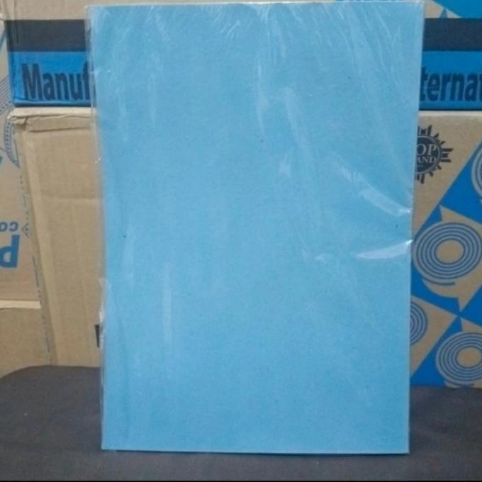 Gambar Best kertas cover a4/kertas jilid 160gram/pak 100 lembar - Biru Muda dari Lavely Stationary undefined Tokopedia