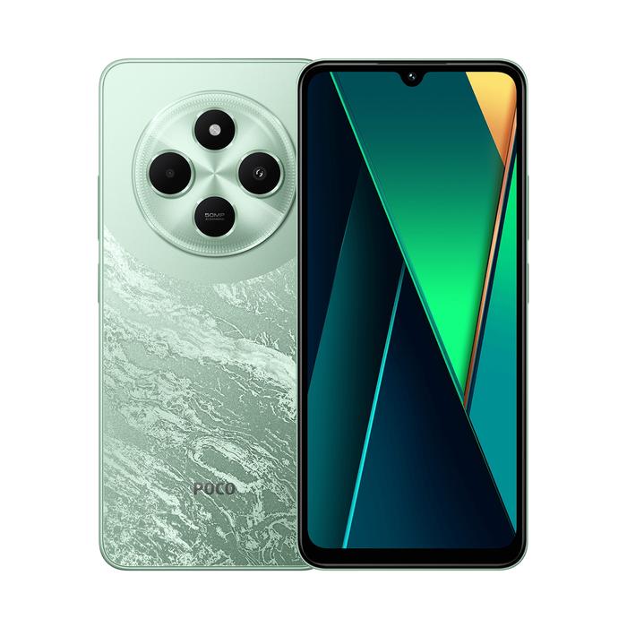Gambar Xiaomi Poco C75 NFC 6/128 | 8/256 GB Garansi Resmi dengan Layar Dot Drop 6,88" - Green, 6/128GB dari New Era Ponsel undefined Tokopedia